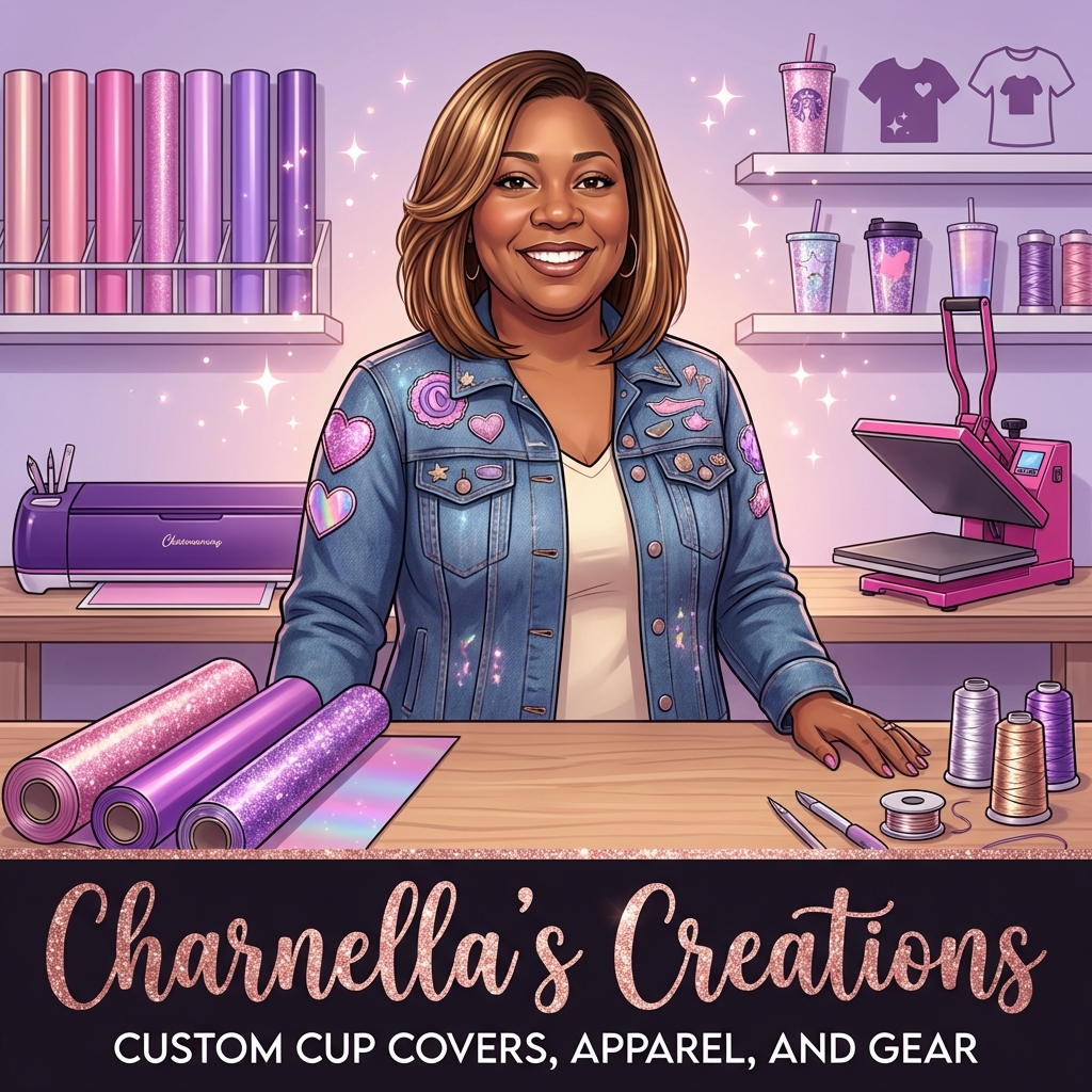 Charnella in her studio